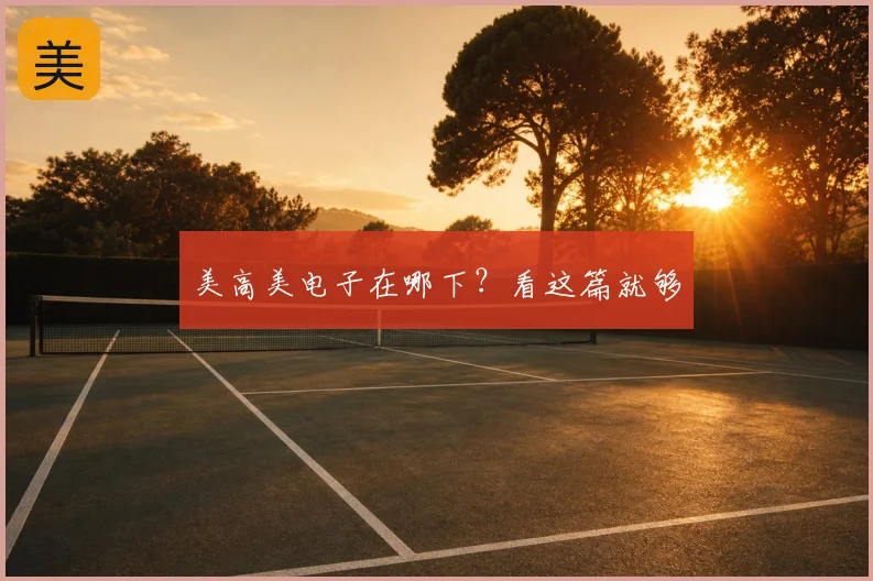 美高美电子在哪下？看这篇就够